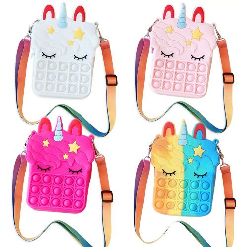 Sac À Dos Licorne Pour Enfant, Jouet Anti-Stress, Mignon, Anti-Stress, Cadeau De Noël