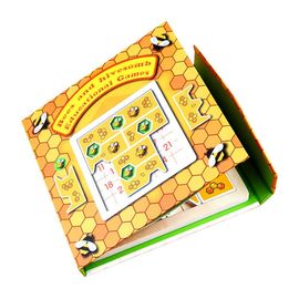 1 Jeu De Enfants Tangram Abeille Jeu Puzzle Jouet Éducatif (Jaune)