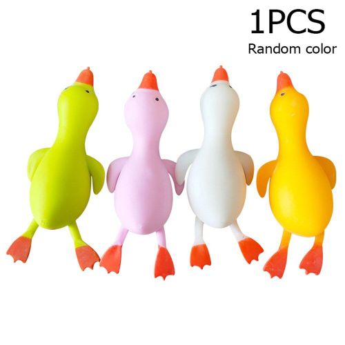 Jouets De Pétrissage Et De Décompression En Forme De Canard, 2 Pièces Remplis De Sable, Anti-Stress Pour Animaux, Fidget Toy Pour Enfants