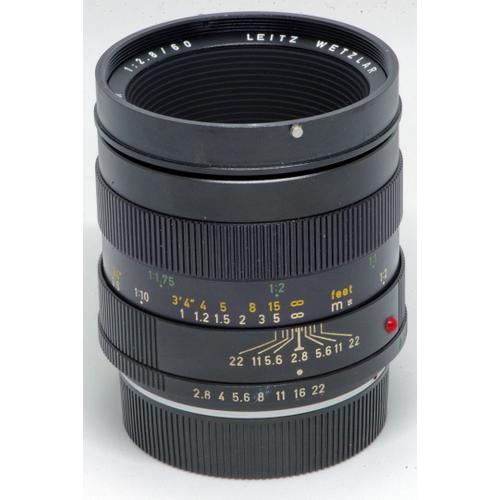 Leica Macro Elmarit-R 2,8 avec son extender - R 2x