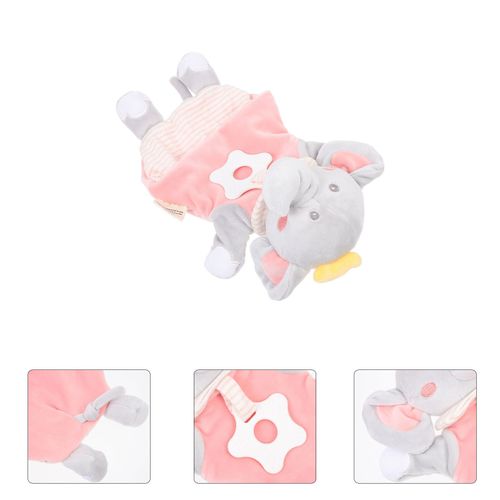 Serviette Apaisante Pour Nouveau-Né, Animal, Poupée De Dessin Animé, Marionnette À Main Pour Nouveau-Né