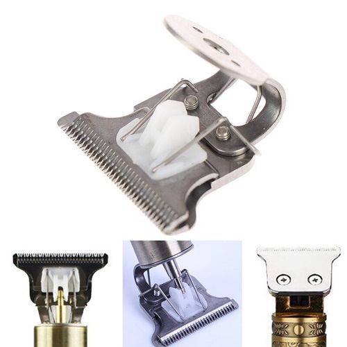 Lame de tondeuse à cheveux en forme de T avec support, 1 pièce, tête de tondeuse de remplacement, outils de coiffure, accessoires