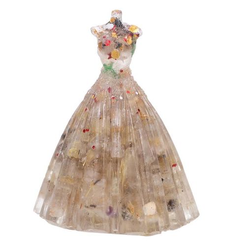 Robe De Mariée Décorative, Accessoires De Poupée Pour Enfants, Décoration De Bureau, Cadeau De Saint-Valentin