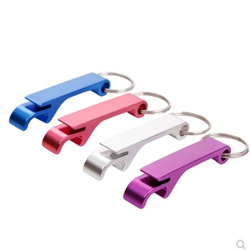 Ouvre-Bouteille De Bière Portable 4 En 1, Ouvre-Bouteille De Bière De Poche En Aluminium, Boîte De 5 Couleurs, Cadeaux De Fête De Mariage