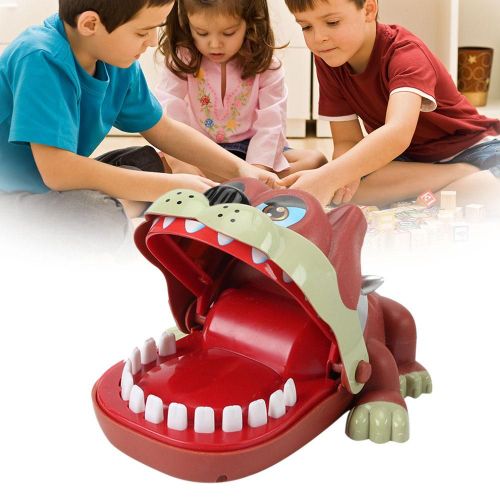 Jouet Interactif En Plastique Pour Adultes Et Enfants, Crocodile, Hippopotame, Chien, Bouche D'animal, Anti-Stress