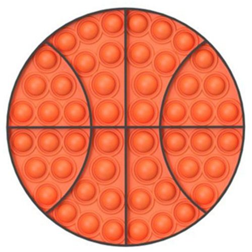Panneau De Pression À Bulles Pour Le Football, Rugby, Anti-Stress, Dessin Animé, Décompression À Bulles, Amusant, Sensoriel
