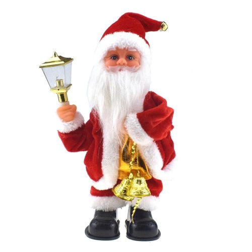 Lampe Électrique De Noël En Forme De Cloche Pour Père Noël, Poupée Dansante, Jouet Musical, Décoration Pour La Maison, Apparence De Design Exquis Et Délicat