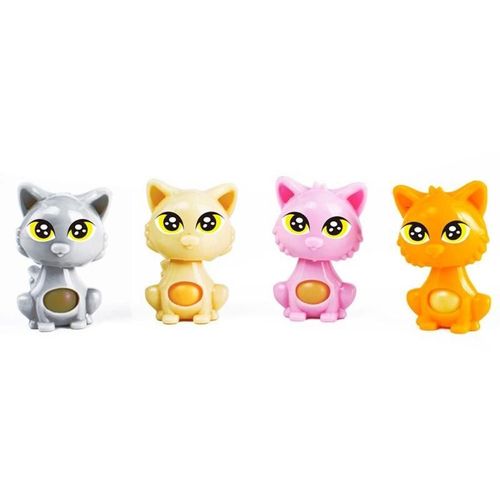 Puzzle En Plastique Pour Enfants, 1 Pièce, Chat Assemblé, Jouet Éducatif Précoce, Cadeau, Couleur Aléatoire