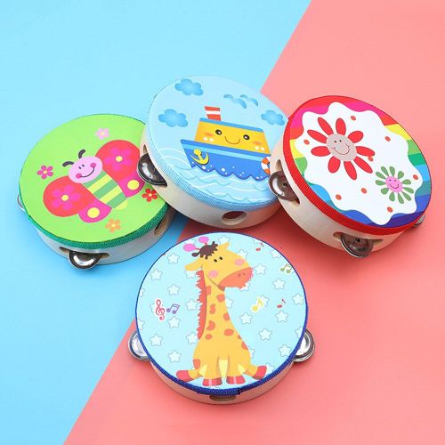 Tableau De Jouets Pour L'éducation Précoce, Castagnettes D'animaux De Dessin Animé, Instruments Musicaux Pour Le Rythme