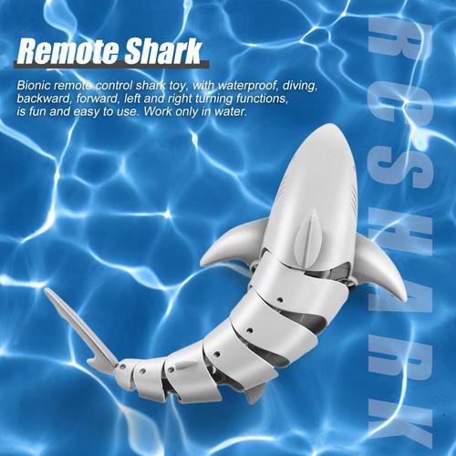 Jouets De Requin Télécommandés K23, Pour Garçons Et Filles De 5 Ans Et Plus, Jouets De Requin Bioniques Télécommandés, Pour Piscine, Bateau Rc 2.4ghz