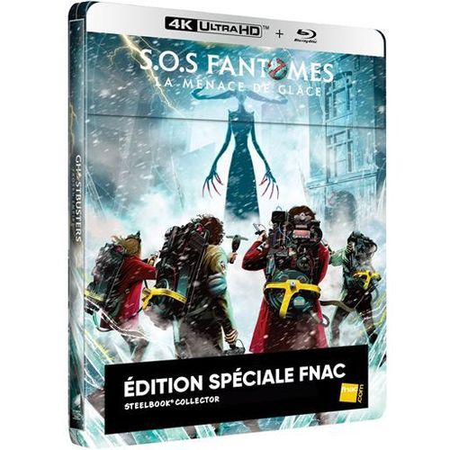 S.O.S. Fantômes : La Menace De Glace Édition Spéciale Limitée Fnac Steelbook Blu-Ray 4k Ultra Hd