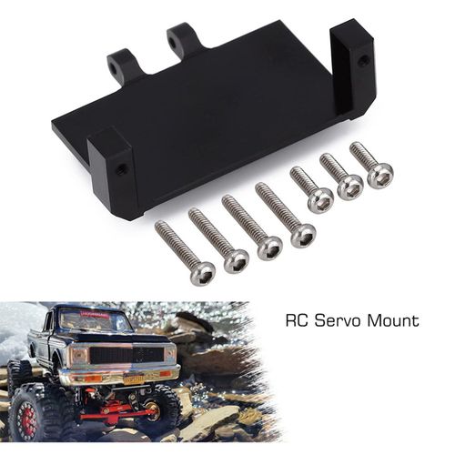 Support d'installation de Servo en alliage d'aluminium, pour Emax ES08MA II Axial SCX24 RC avion bateau voiture