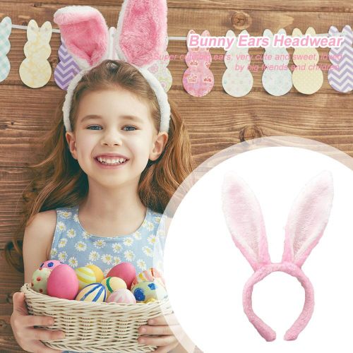 Bandeau Oreilles De Lapin Pour Adultes Et Enfants, Accessoires De Coiffure, Décorations De Fête, Pâques, Halloween