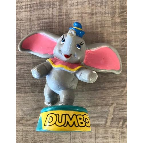Figurine Dumbo Disney Bully Socle Marquage Noir
