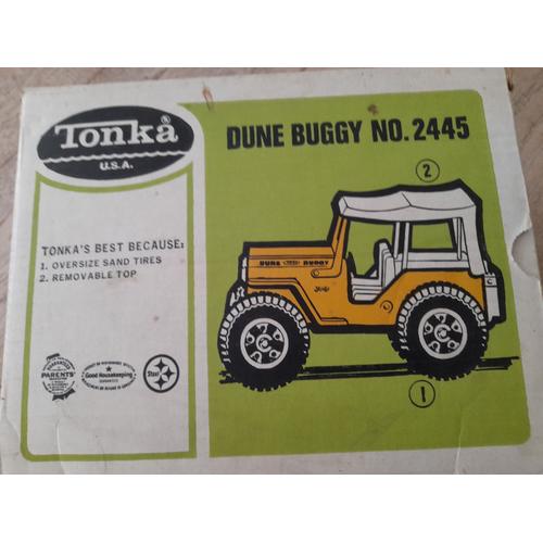 Tonka Dune Buggy Yellow Jeep No. 2445