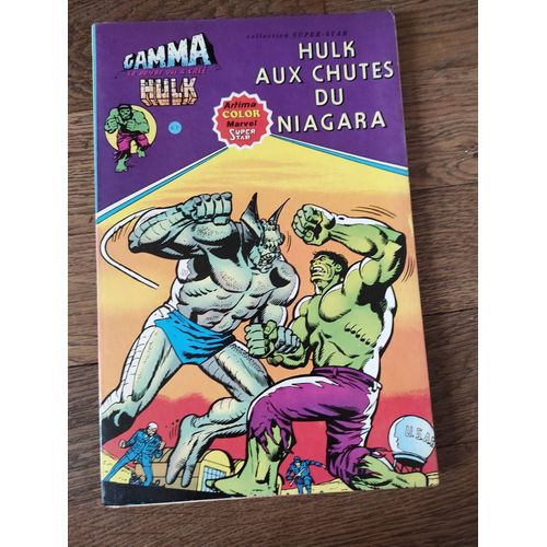 Album Gamma  N° 4 : Hulk Aux Chutes Du Niagara