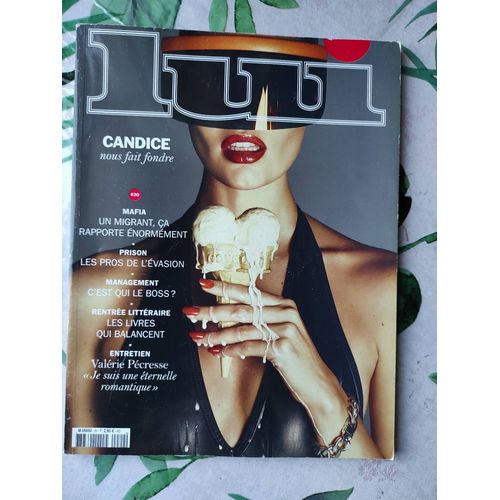 Lui 020 Septembre 2015 Pin-Up Marc Antoine Coulon Candice Nude Anastasia Integral Nue Erotisme