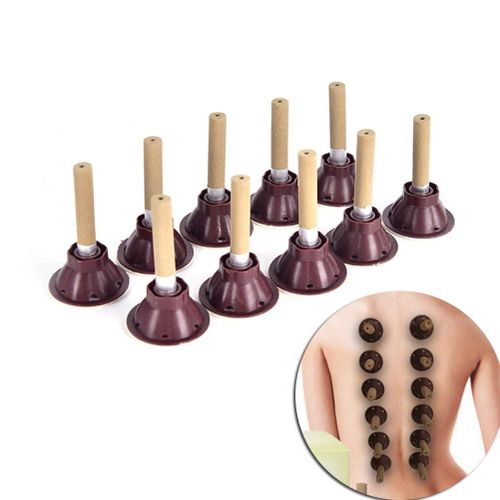 Mini Pâte De Tube Moxibustion Auto-Adhésive, 50 Pièces, Bougie Moxa, Points D'acupuncture, Bâton De Massage 