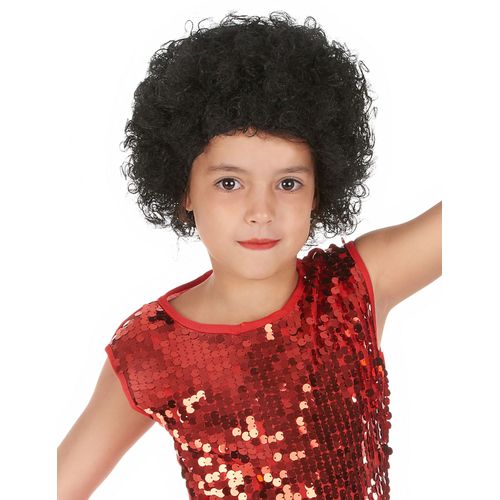 Perruque Afro Noire Enfant
