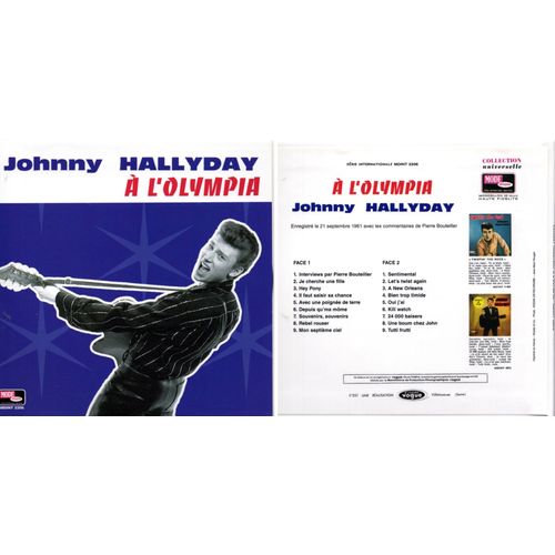 Johnny Hallyday A L¿Olympia 61 Cd
