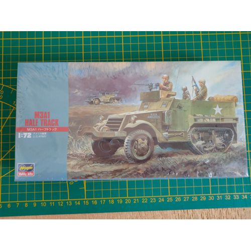 Maquette Semi-Chenillé Hasegawa 1/72 : M3a1 Half Track-Hasegawa