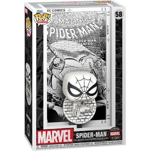 Figurine Funko Pop - Marvel Comics N°58 - Spider-Man - Comic Cover (80875)