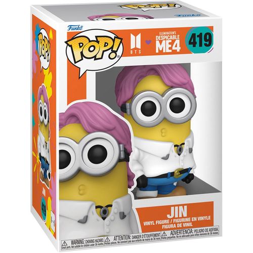 Figurine Funko Pop - Moi, Moche Et Méchant N°419 - Minion X Jin (85965)