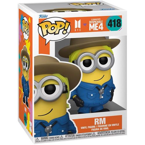 Figurine Funko Pop - Moi, Moche Et Méchant N°418 - Minion X Rm (85967)