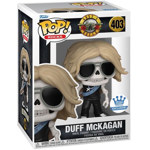 Figurine Funko Pop - Guns N' Roses N°403 - Duff Mckagan - Squelette (82476)
