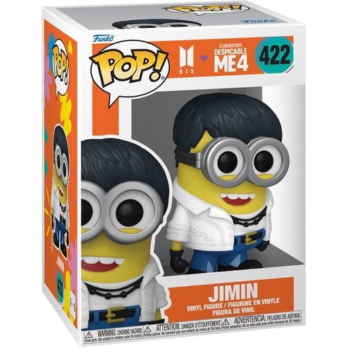 Figurine Funko Pop - Moi, Moche Et Méchant N°422 - Minion X Jimin (85964)