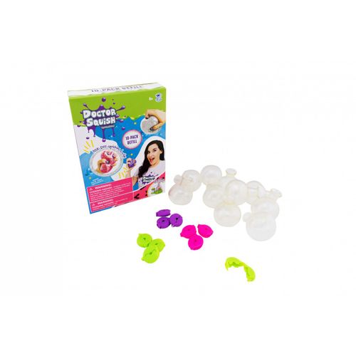 Doctor Squish - Squishy Pack Refill V2 10 Balloons Clips (38687)