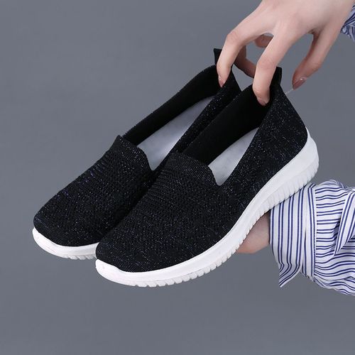 Chaussures Baskets Respirantes En Maille Bon Marché Pour Femmechaussures Mary Janes Décontractées Pour Infirmièreballerines De Bureauété
