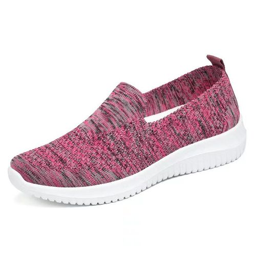Baskets Respirantes En Maille Bon Marché Pour Femme Chaussures Mary Janes Décontractées Pour Infirmière Ballerines De Bureauté