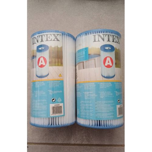 Lot de 2 filtres A Intex