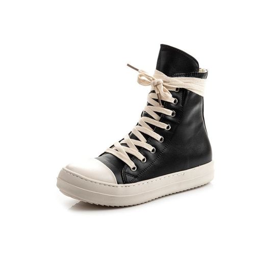 Baskets Noires En Toile Avec Fermeture Éclair Pour Femme,Chaussures Décontractées À La Mode,44,Printemps 2021