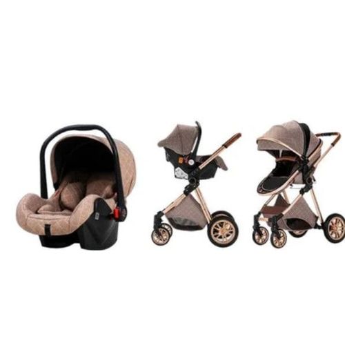 Poussette 3 En 1 : Poussette, Landau Et Siège Auto