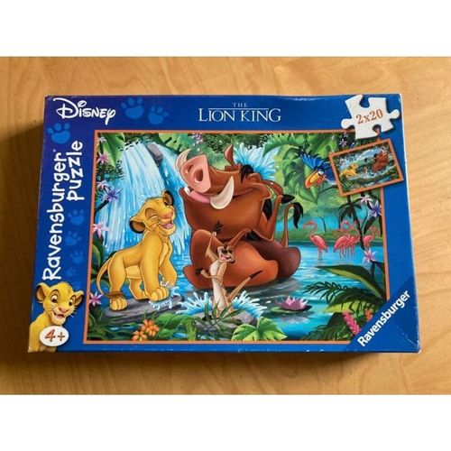 2 Puzzles Ravensburger Le Roi Lion