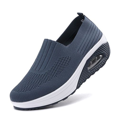 Chaussures De Marche Coussin D'air Pour Femme Baskets Orth4wd Antidérapantes Mules Plateforme Respirantes Semelle Compensée