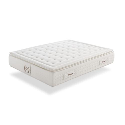 Moonia | Matelas King Premier Spring | Ressorts Ensachés | Très Respirant | Système De Confort Multizone | 80x190