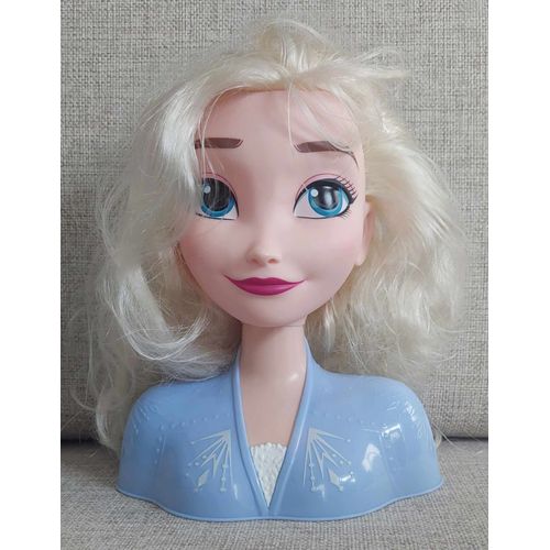 Tête À Coiffer Elsa, La Reine Des Neiges