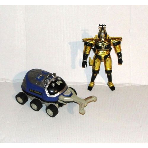 Figurine Bleetleborgs Voiture Battle Big Bag + Figurine Gold Chronium Articulé Bandai 96