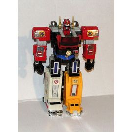 Megazord Lightspeed Figurine Robot Power Rangers 5 Zords Light Speed Bansai