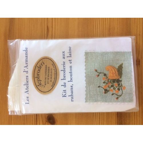 Kit Broderie Capucine Et Corne Les Ateliers D'armande