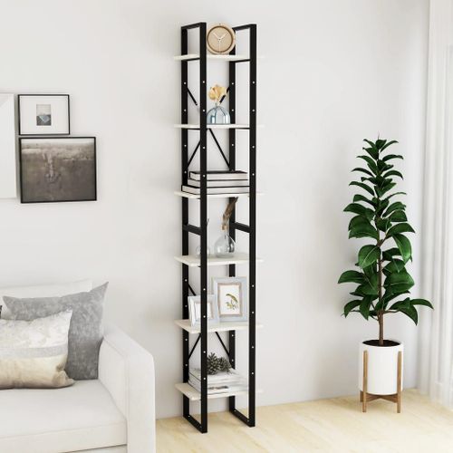 Vidaxl Armoire Haute Blanc 40x30x210 Cm Bois De Pin Solide