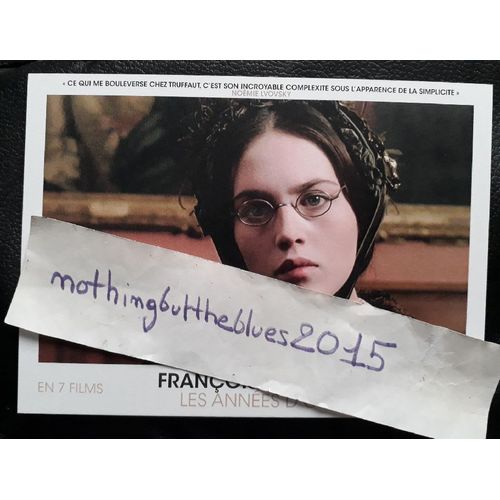 Isabelle Adjani Grande Carte Cartonnée Adèle H François Truffaut Restauration 2022