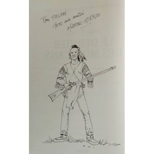 Le Dernier Des Mohicans Dédicacé Par Marcel Uderzo