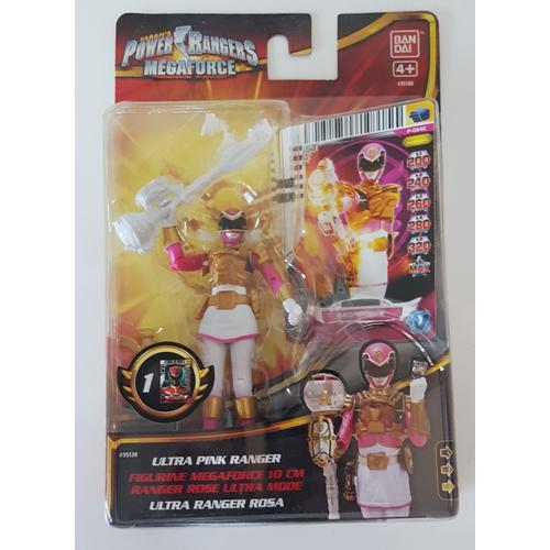 Figurine Power Rangers / Megaforce / Rose / Ultra Pink Ranger