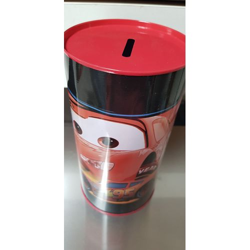 Grande Tirelire Metal Cars Disney / 17cm De Hauteur 29 Cm D Envergure