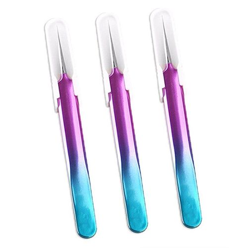 Pince À Épiler En Acier Inoxydable, Dissolvant D'acné Et Points Noirs, Outil De Soins Du Visage, Extension De Cils, Clip Cellulaire 