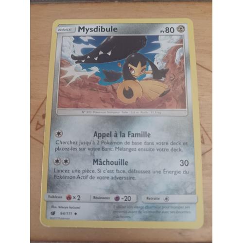 Carte Pokémon Mysdibule 64/111